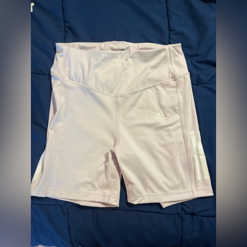 Under Armour purple workout biker shorts